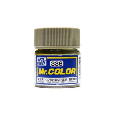 Mr Hobby (Gunze) C336 Mr Color Semi Gloss Hemp BS4800 10B21 Lacquer Paint 10ml
